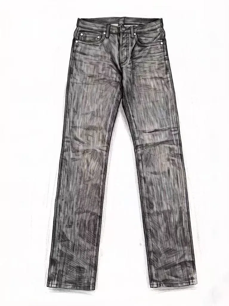 Dior AW08 Raw Denim Jeans