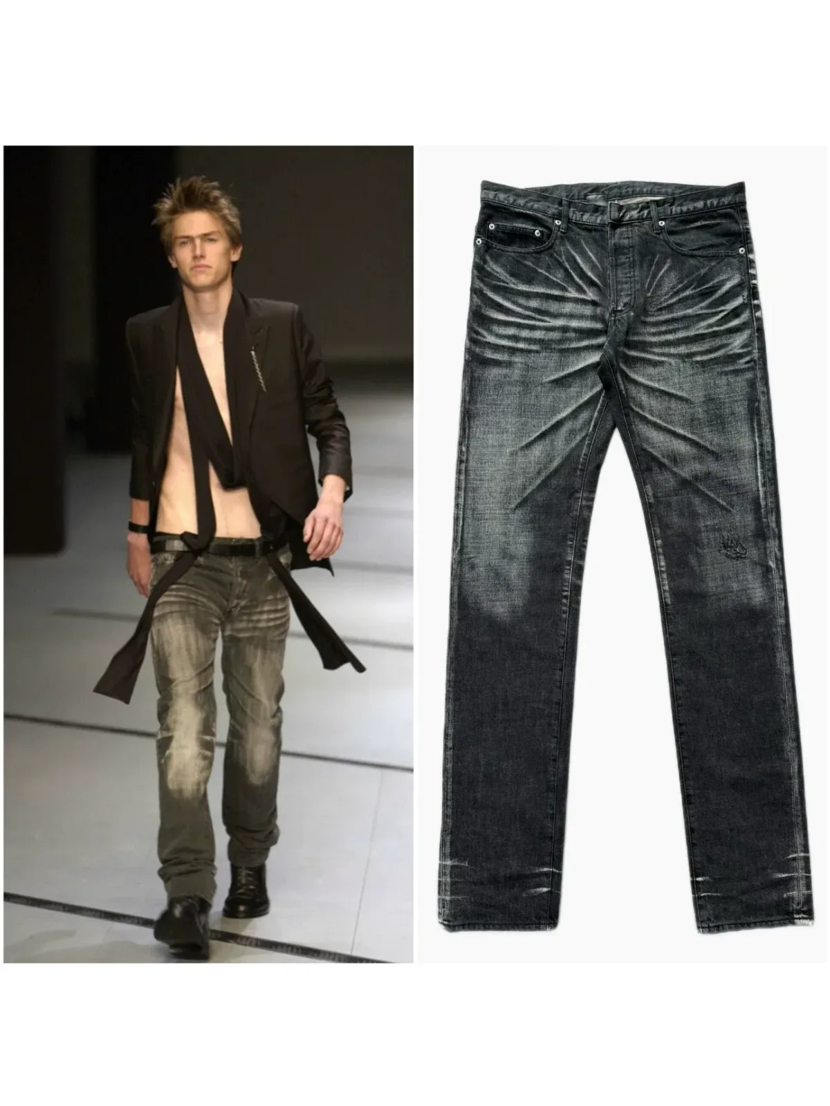 Dior Clawmark Jeans