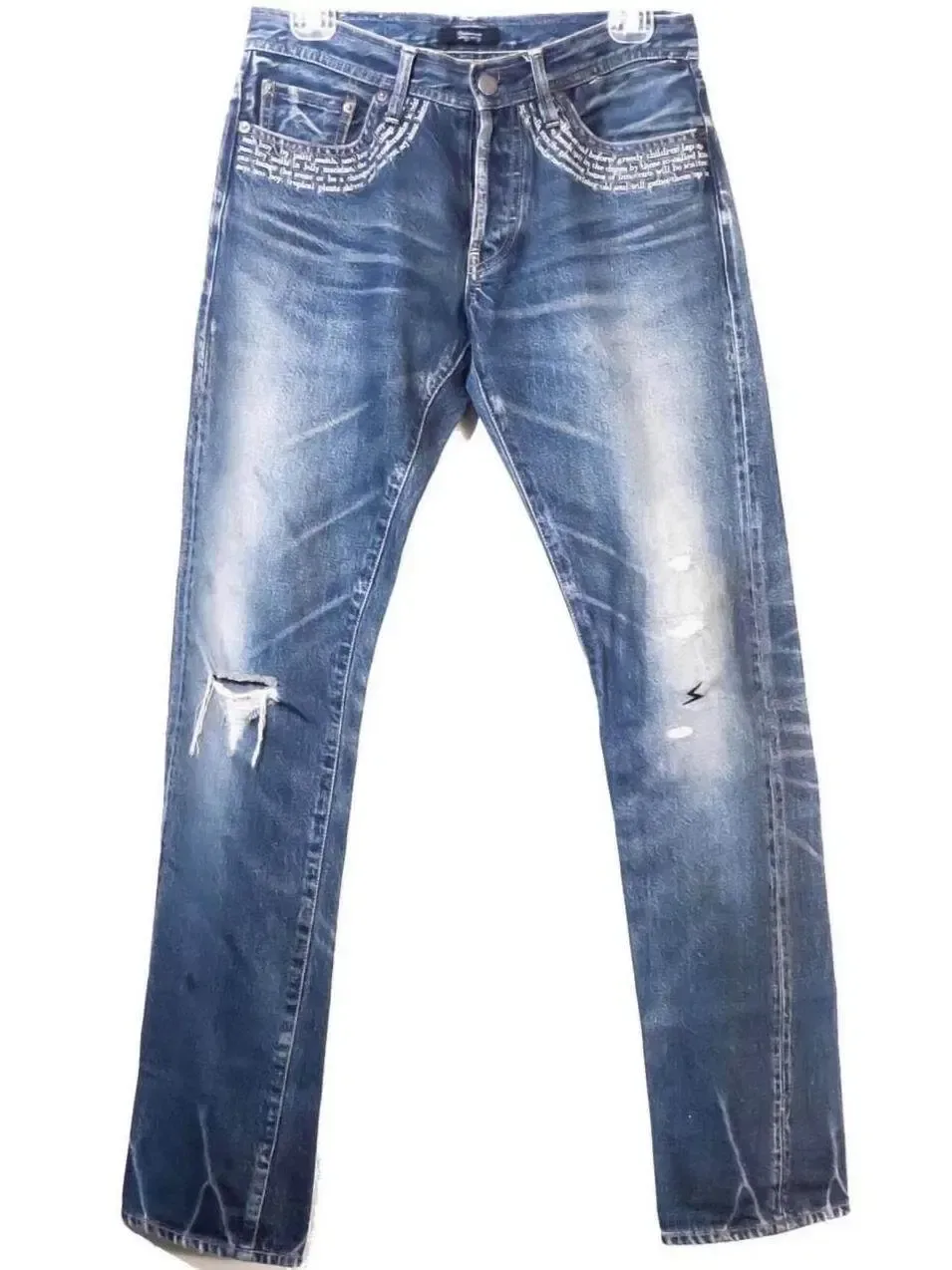 Undercover Poem Jeans
