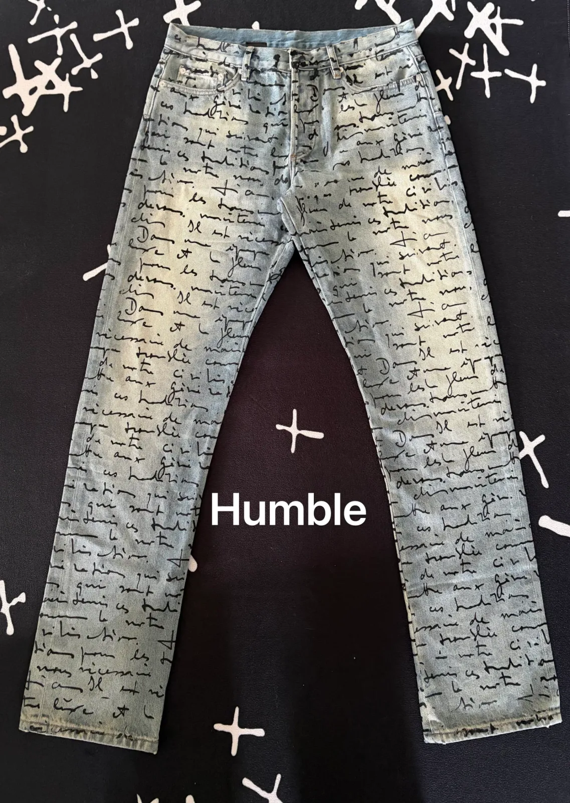 Dior Script Jeans